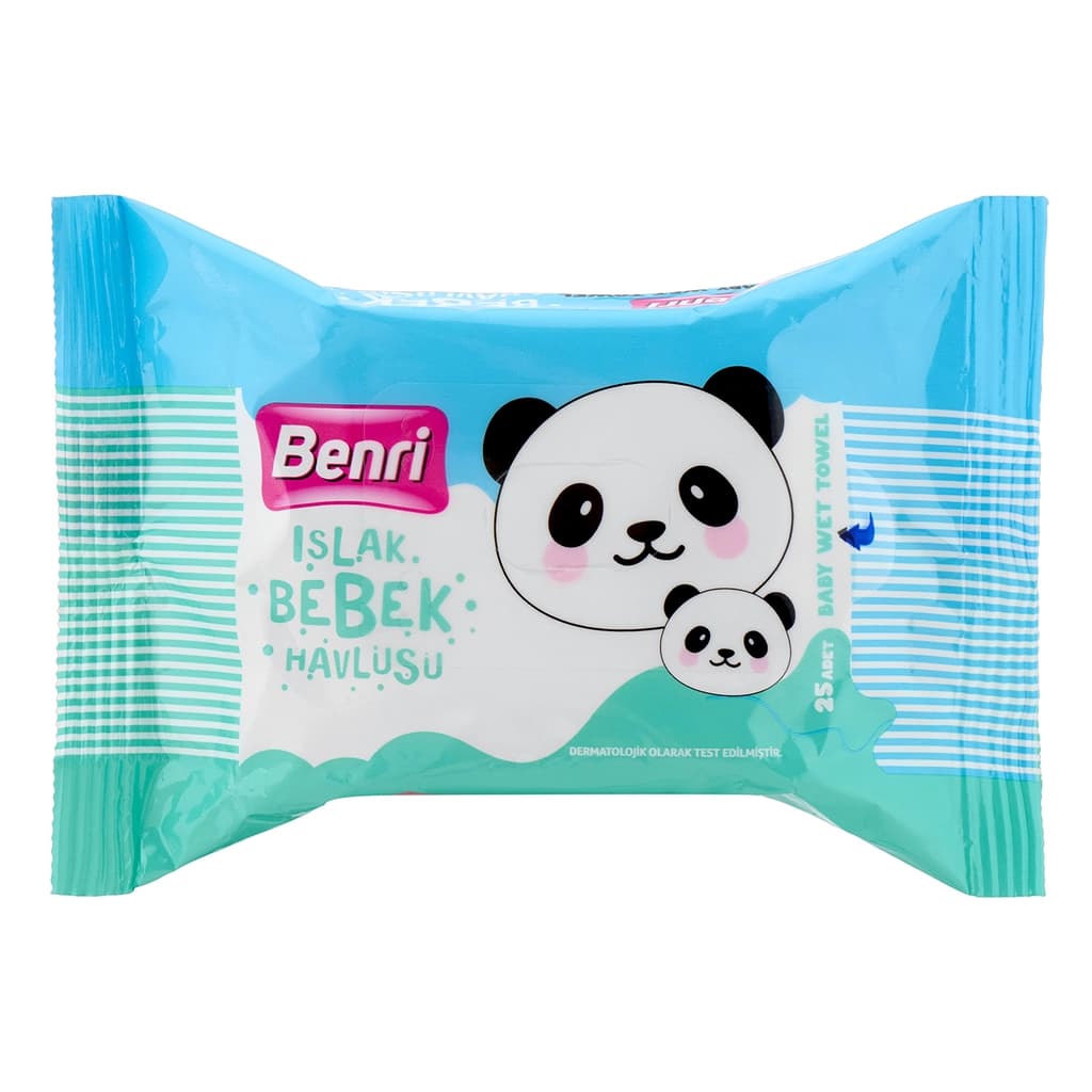 Benri Bebek Islak Havlusu 25'li