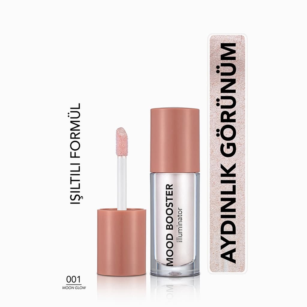 Flormar Mood Booster Doğal Işıltılı Likit Aydınlatıcı 001 Moon Glow