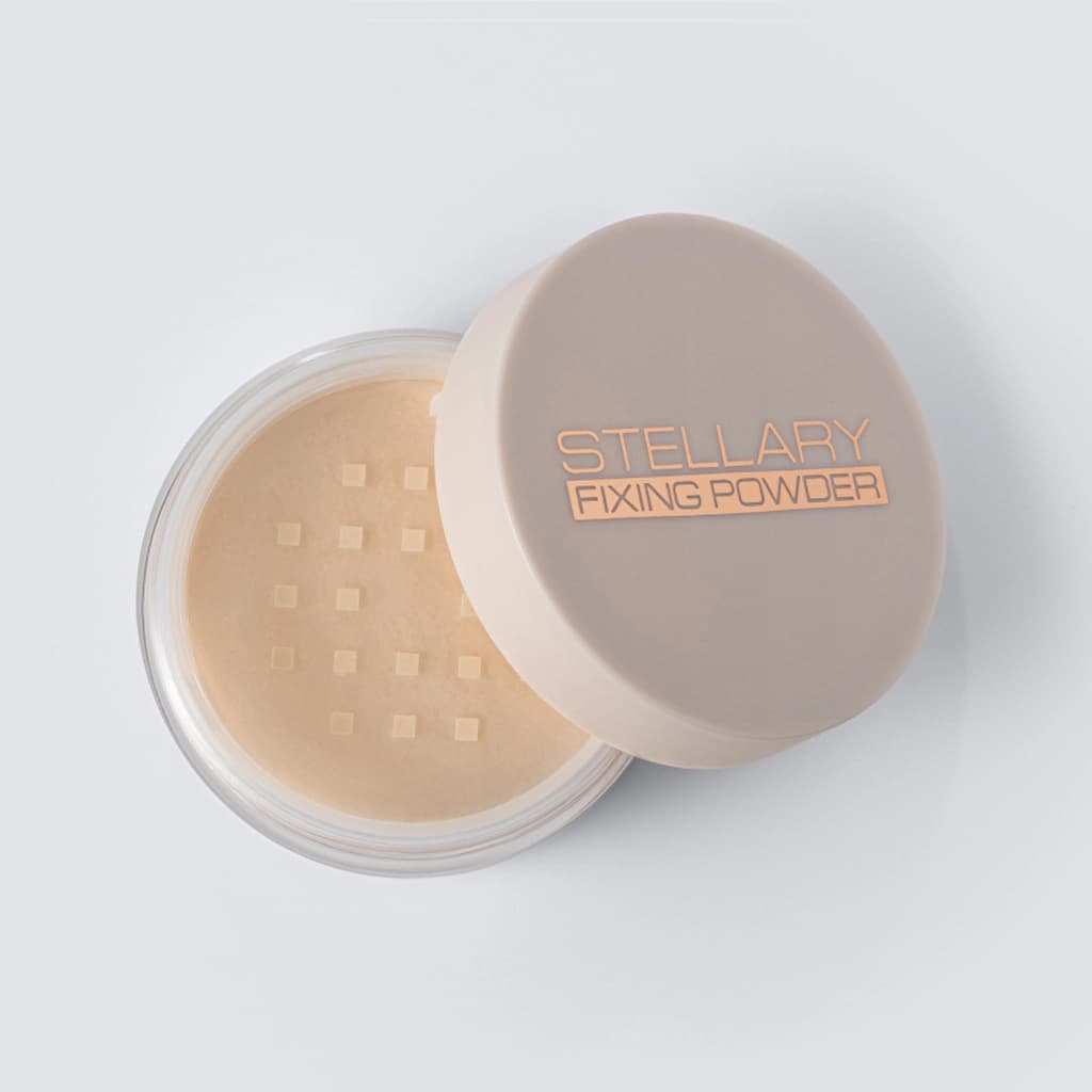 Stellary Perfect Matte Fixing Powder Pudra 02 Banana - Brightening Effect & Smooth Finish