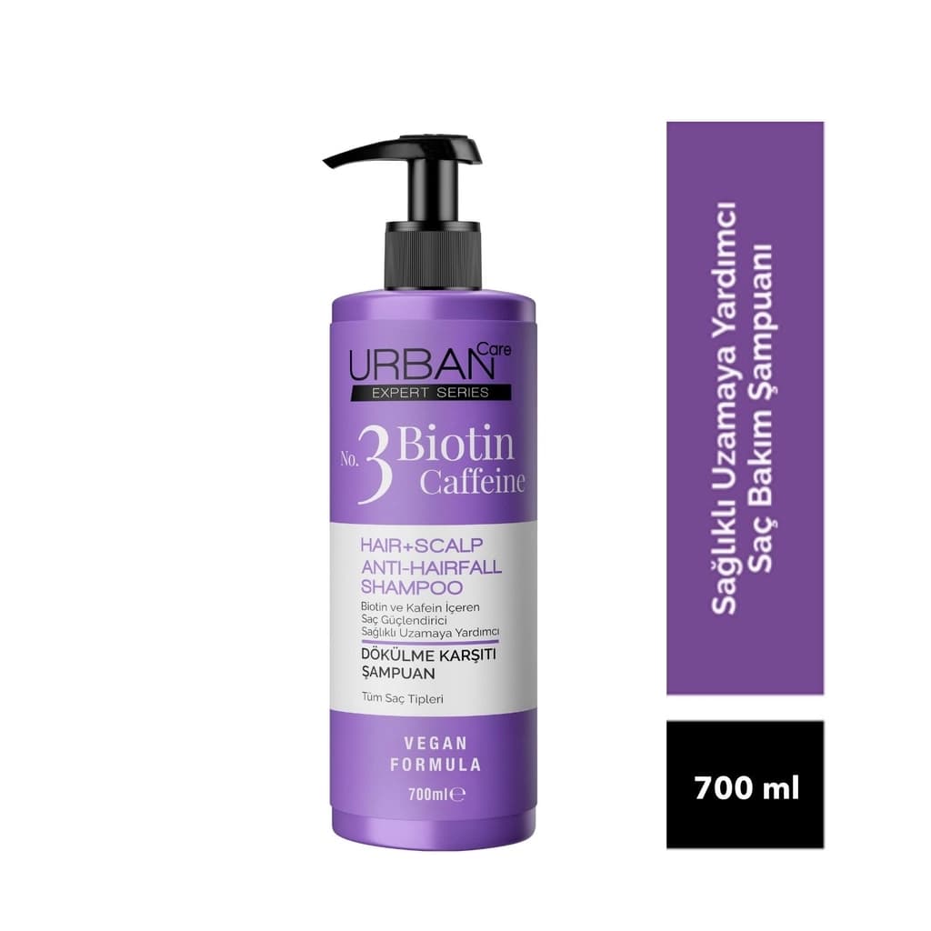 Urban Care Expert Series Biotin & Kafein Dökülme Karşıtı Şampuan 700 ml