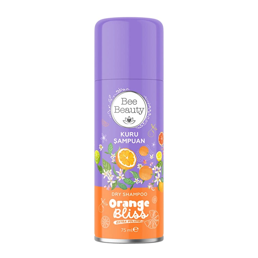 Bee Beauty Orange Bliss Extra Volume Kuru Şampuan Seyahat Boy 75 ml